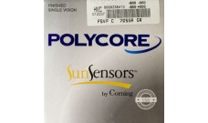 Полімерна фотохромна лінза POLYCORE (сіра) Ind. 1,56 Ø70-65 (±0.0 / ±6.0)