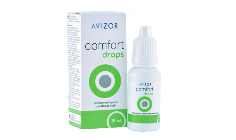 Зволожуючі краплі Avizor Comfort Drops (15 мл)