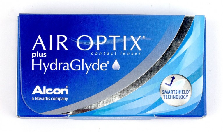 Лінза контактна м'яка "Air Optix plus HydraGlyde"