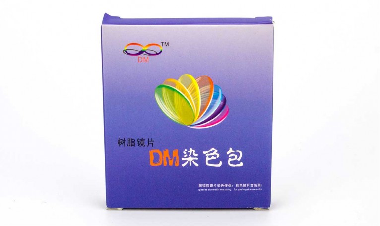 Краска порошок для покраски пластиковых линз DM-BM (темно-синий)