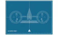 Карта-коврик для измерения РМЦ и разметки прогрессива