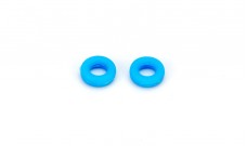 Стоппер силиконовый круглый (голубой)