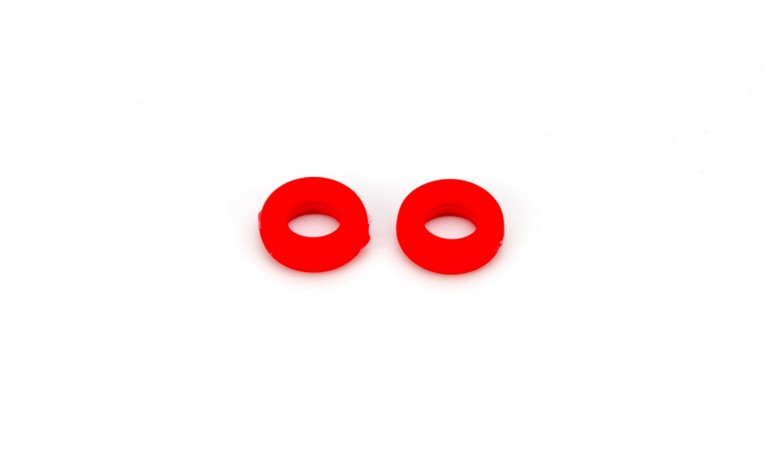 Стоппер силиконовый круглый (красный)