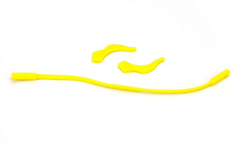 Стоппер силиконовый с резинкой в коробке (желтый)