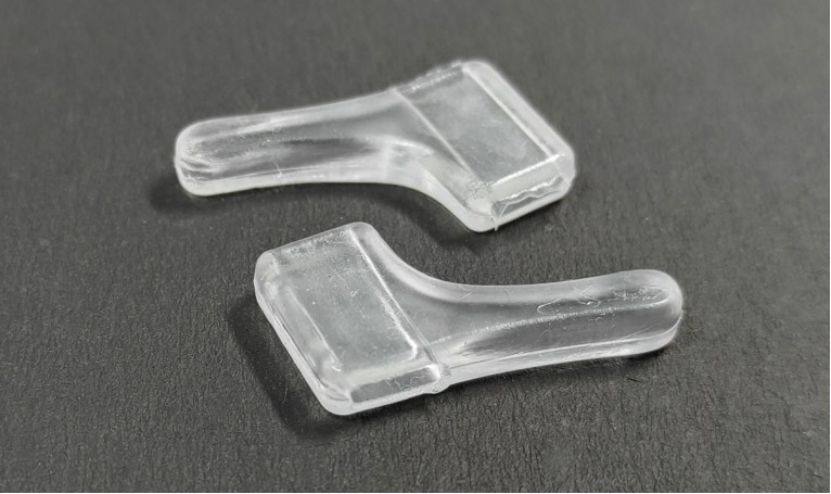 Стоппер силиконовый без резинки маленький 2,0х0.5 (прозрачный)