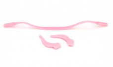 Стоппер силиконовый с резинкой (розовый)