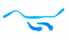 Стоппер силіконовий із гумкою (синій)