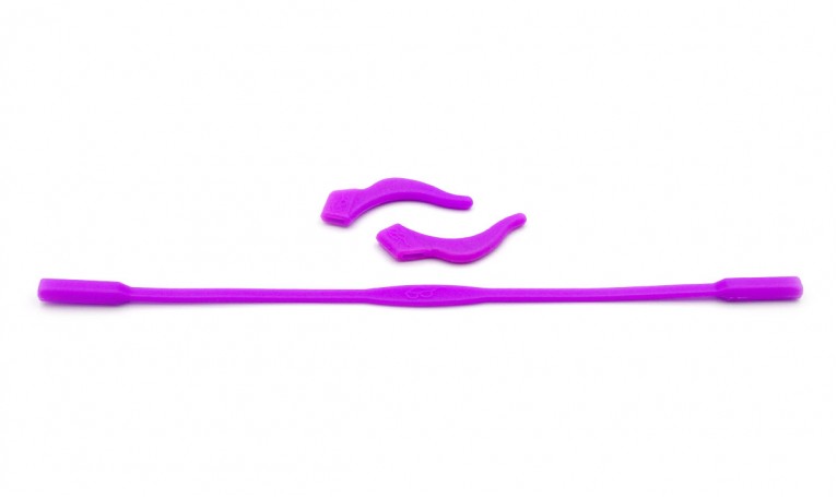 Стоппер силіконовий із гумкою в коробці (фіолетовий)