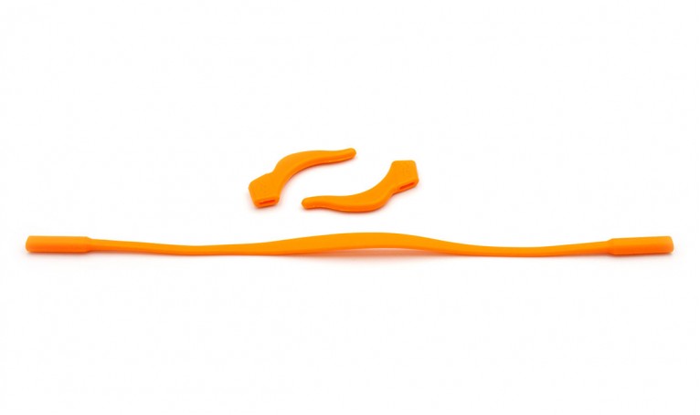 Стоппер силиконовый с резинкой в коробке (оранжевый)