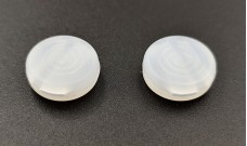 Стоппер силиконовый таблетка (белый)