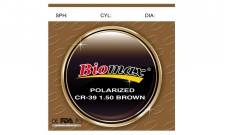Поляризаційна лінза BIOMAX CR-39 (коричнева) Ind. 1,50 Ø75-70 (±0.0 / ±6.0)