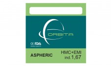 Полимерная асферическая линза ORBITA Ind. 1,67 Ø65 (+11,0 /+16,0)