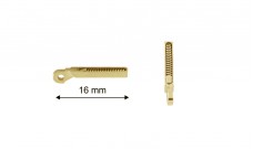 Флекс амортизатор для метал. завушників 16 мм (жовтий)