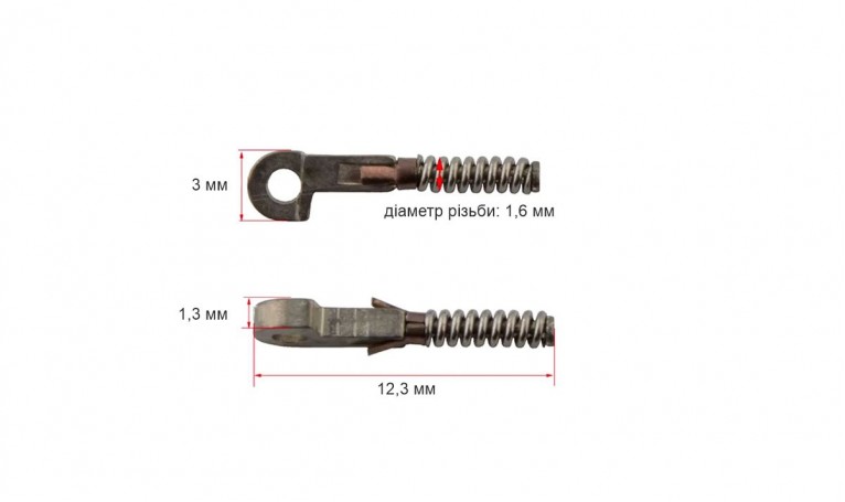 Флекса серая NEW 059 12,3х3,0мм