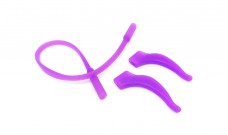 Стоппер силиконовый с резинкой (фиолетовый)