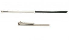Завушник для металевої оправи білий, напівприхований флекс (середній)